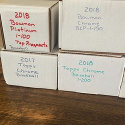 Football Baseball & Basketball Complete Sets 