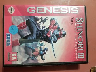 Shinobi 3 Sega Genesis
