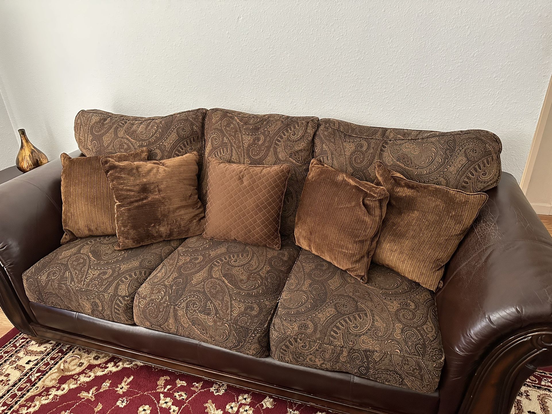 Leather Living Room Set