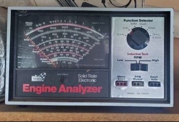 Sears Solid State Electronic Engine Analyzer