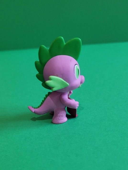 Funko Mystery Minis My Little Pony Power Ponies Spike Figure Purple Dragon