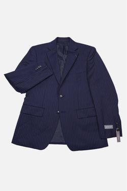Michael Kors Classic Fit Pinstripe Suit Jacket
