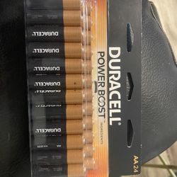 Duracell Coppertop AA Battery with POWER BOOST , 24 Pack Long-Lasting Batteries