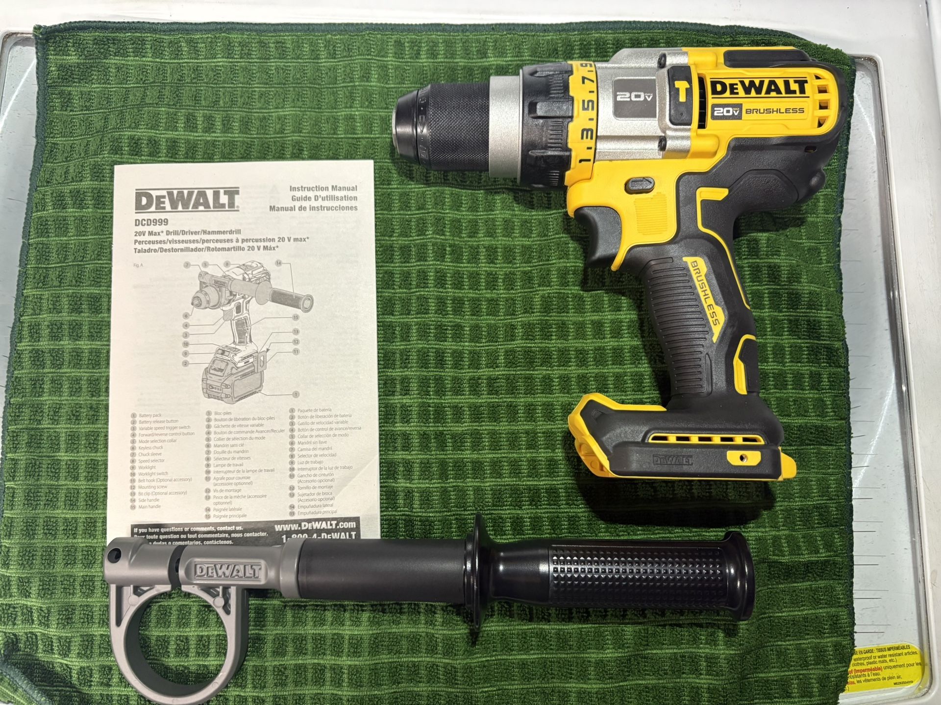 Dewalt 20V Max Flexvolt Advantage 1/2” Hammer drill/Driver (Tool Only) READ DESCRIPTION