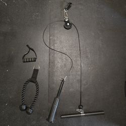 Weight Pulley System For Gym
