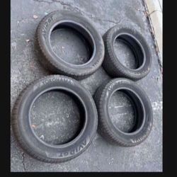 4 — 225/60r18 Yokohama Avid GT Tires 90% Treads!!!!!!!!!!!