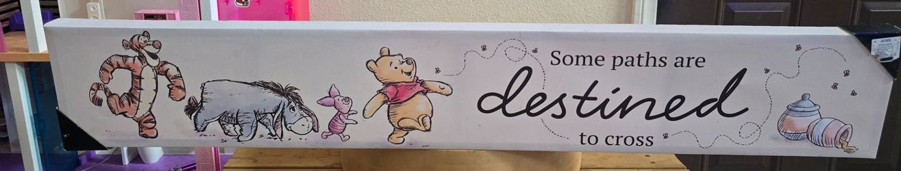 Winnie the Pooh Decorative Wood Sign