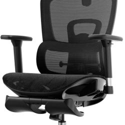 Hbada Ergonomic Office Chair with 3D Adjustable Armrests, Adjustable Lumbar Support High Back