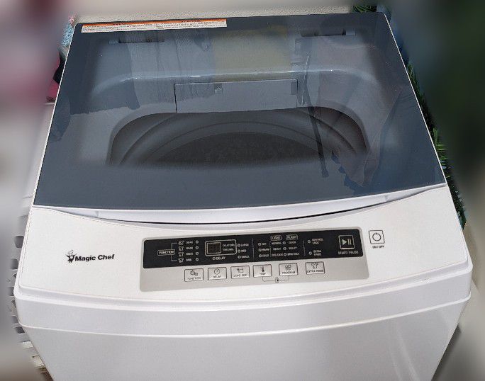 Magic Chef MCSTCW30W5 Compact Top Load Washer