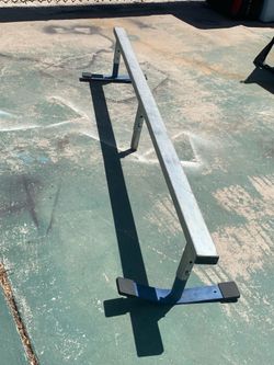 flat bar skate rail