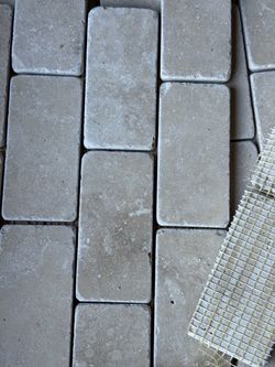 Travertine Stone Mosaic Tiles