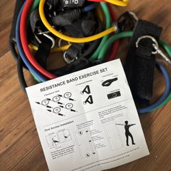 Resistance Band Exercise Set 