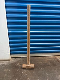 Vintage Sears Master Mechanic 8 lb Sledge Hammer Original Wood Handle