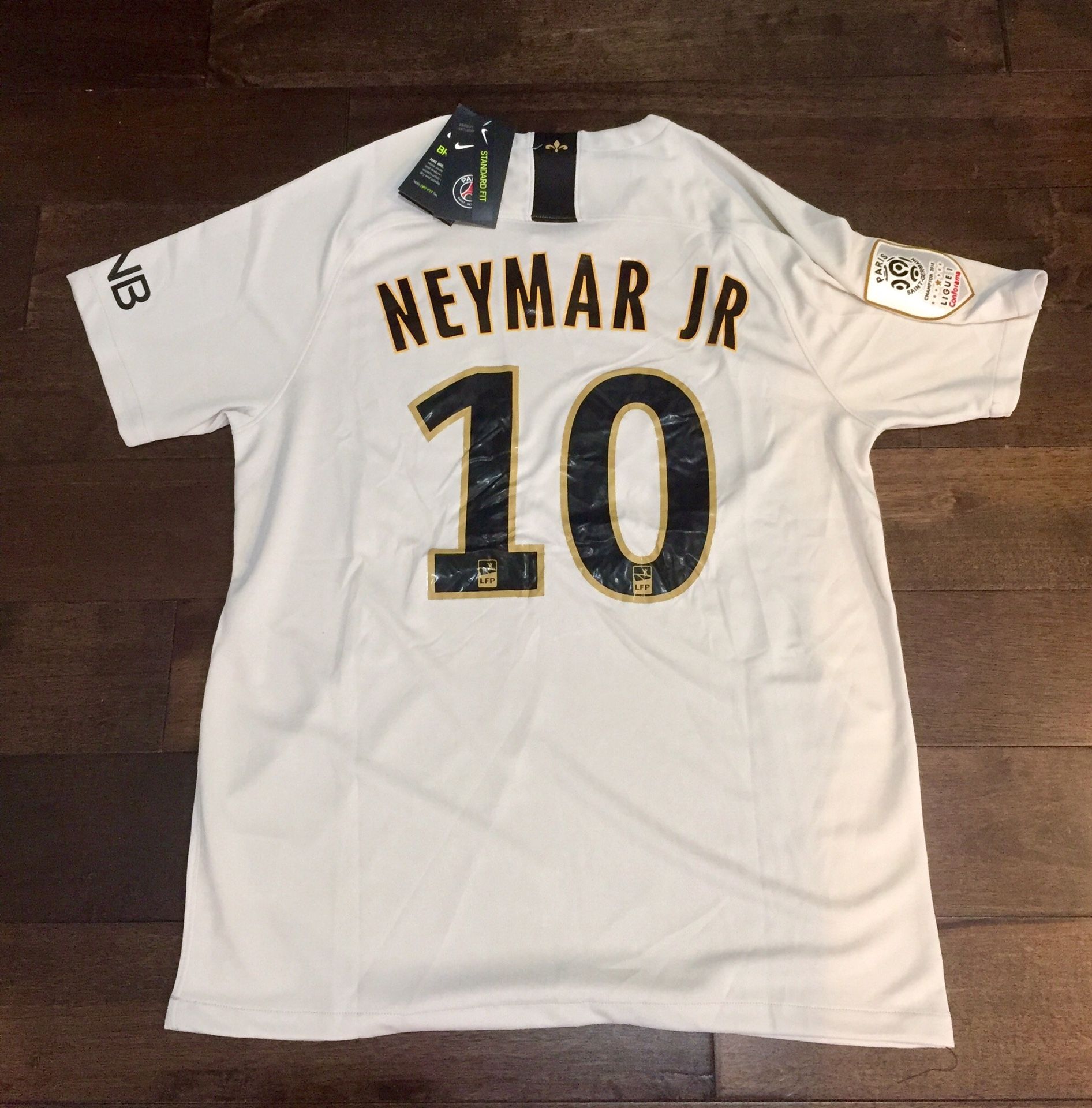 NEW PSG 2018/19 Away jersey Neymar size M
