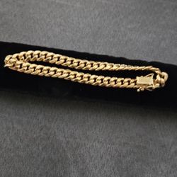 Bracelet 14k Cuban