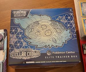 Stellar Crown pokemon center ETB