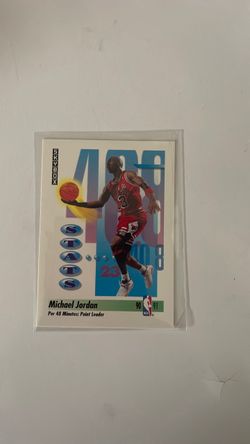 Michael Jordan 1991 SkyBox Stats Basketball Card