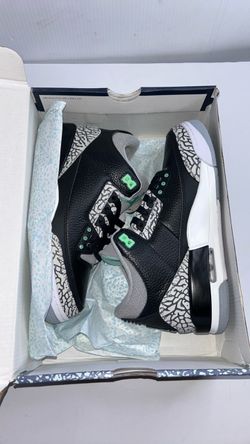 Air Jordan 3 Retro Pine Green Black Cement – Men's Size 7 Like New