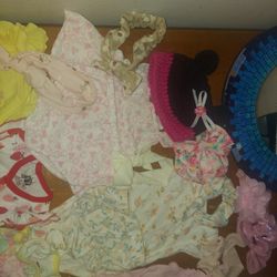 0 To 6 Months Baby Girl Summer  Clothes