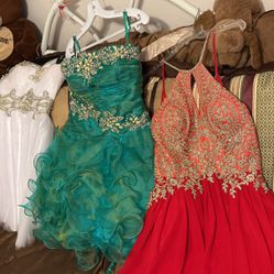 Lots Of beautiful Dresses For wedding-prom-quinceañera Really any Party/holiday’s Small-medium $60 Each