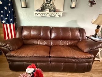 Two Brown couches