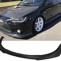 Fits 09-15 Mitsubishi Lancer GT GTS Ralliart RA Style Front Bumper Lip Spoiler