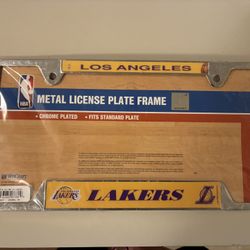 Lakers License Plate Frame