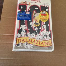 101 Dalmatians VHS Factory sealed