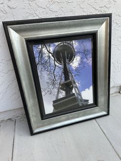 Space Needle Photo With The photo Frame