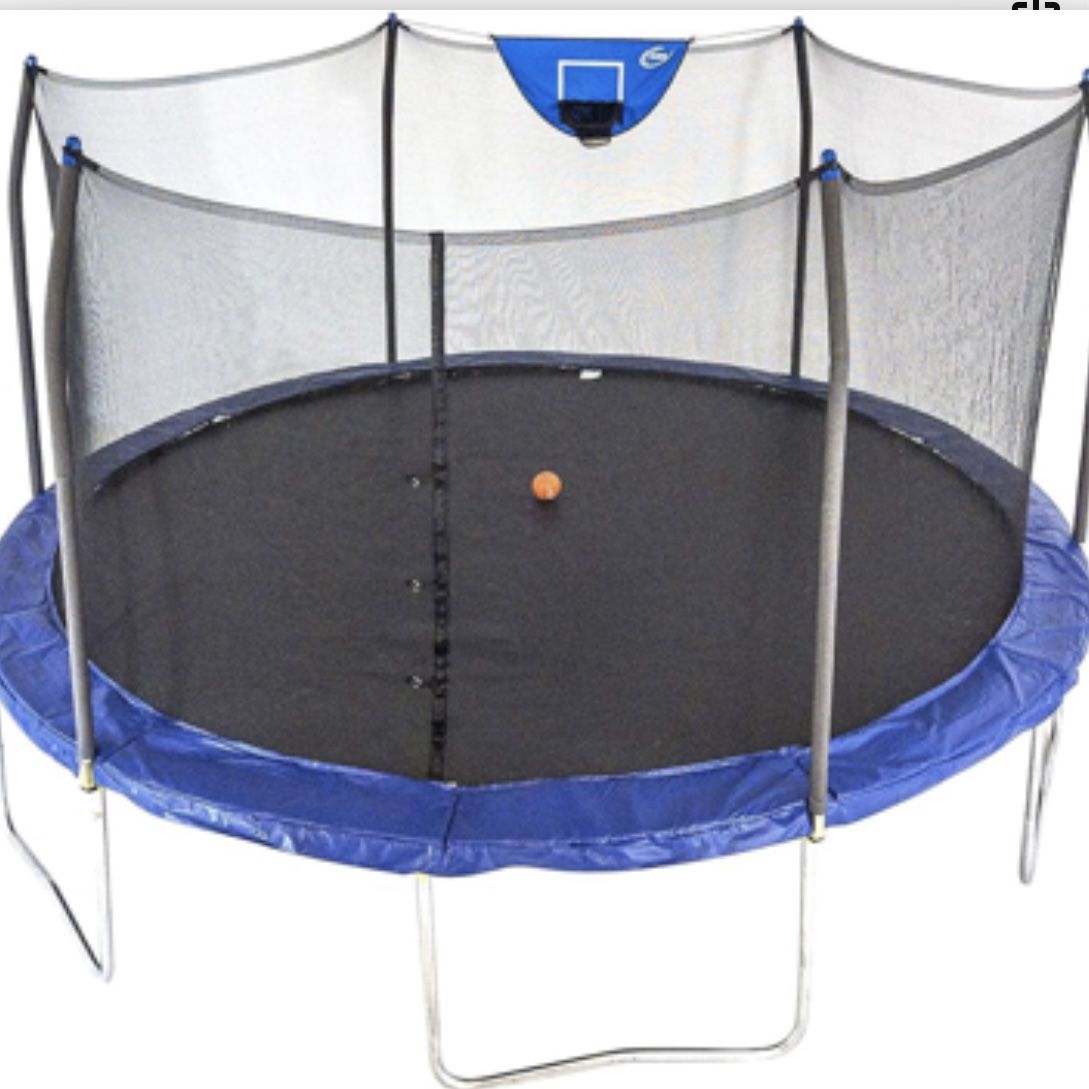 Trampoline 15’ (will deliver and assemble)