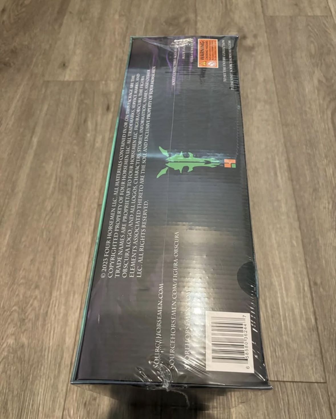 Mythic Legions Figura Obscura Headless Horseman (Green) NIB