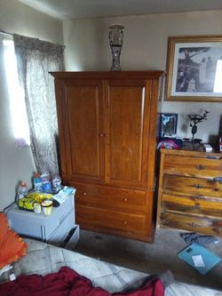 Wooden Wardrobe