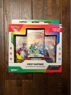 POKEMON TCG FIRST PARTNER SERIES 1 ILLUSTRATION COLLECTION SEALED BOX
