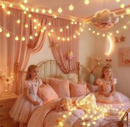 200 LED Globe Plug in Fairy Lights 66FT