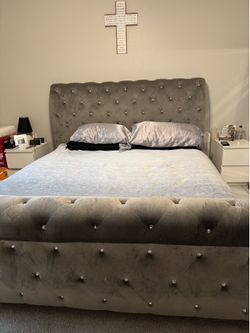 King Size Mattress and Bed Frame