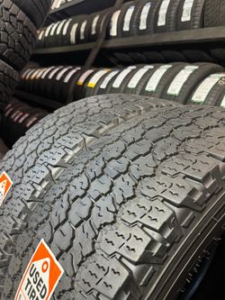 (2) 275/60/20 Goodyear