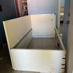 Bed  Frame, Mattress 