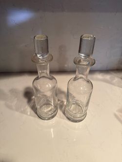 Vintage decanters