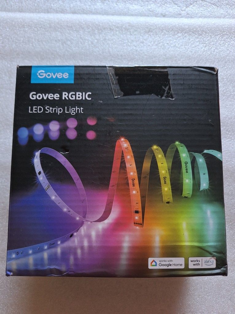 Govee 100ft RGBIC LED Strip Lights, Smart LED Lights Work...