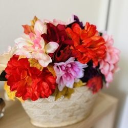 Vase And Flower