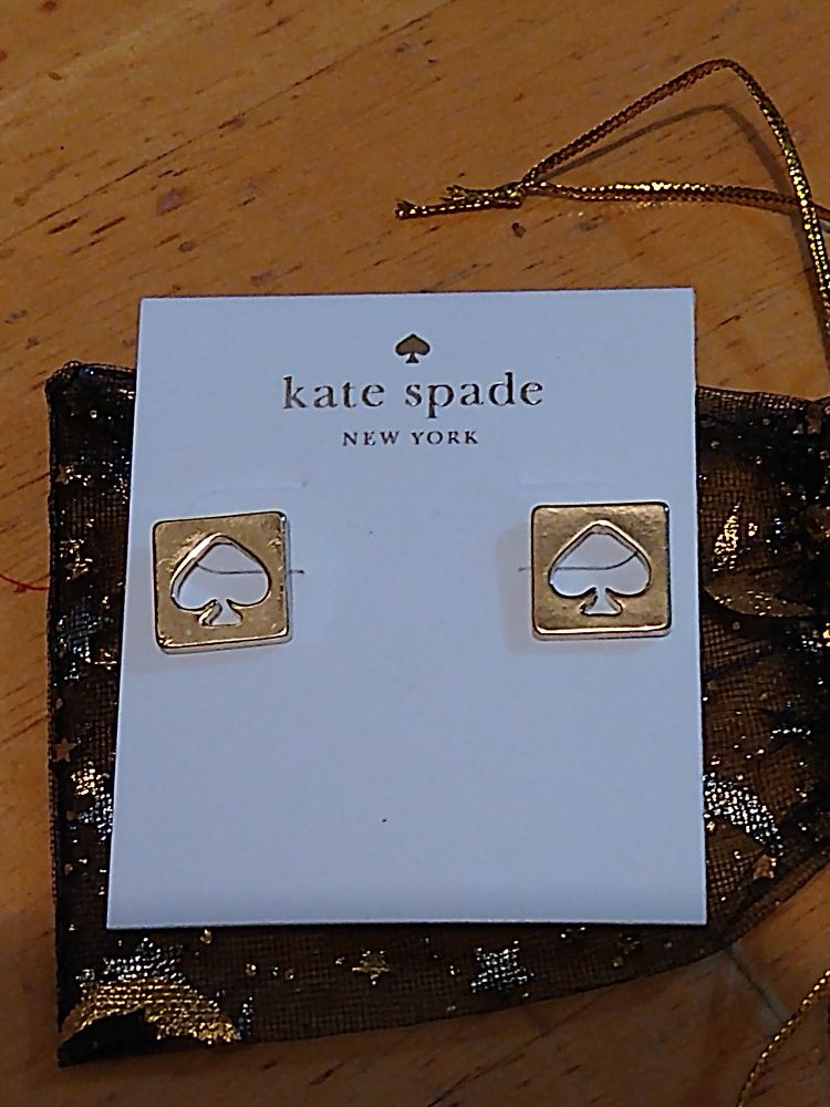 Gold Kate Spade Earrings NEW!!!