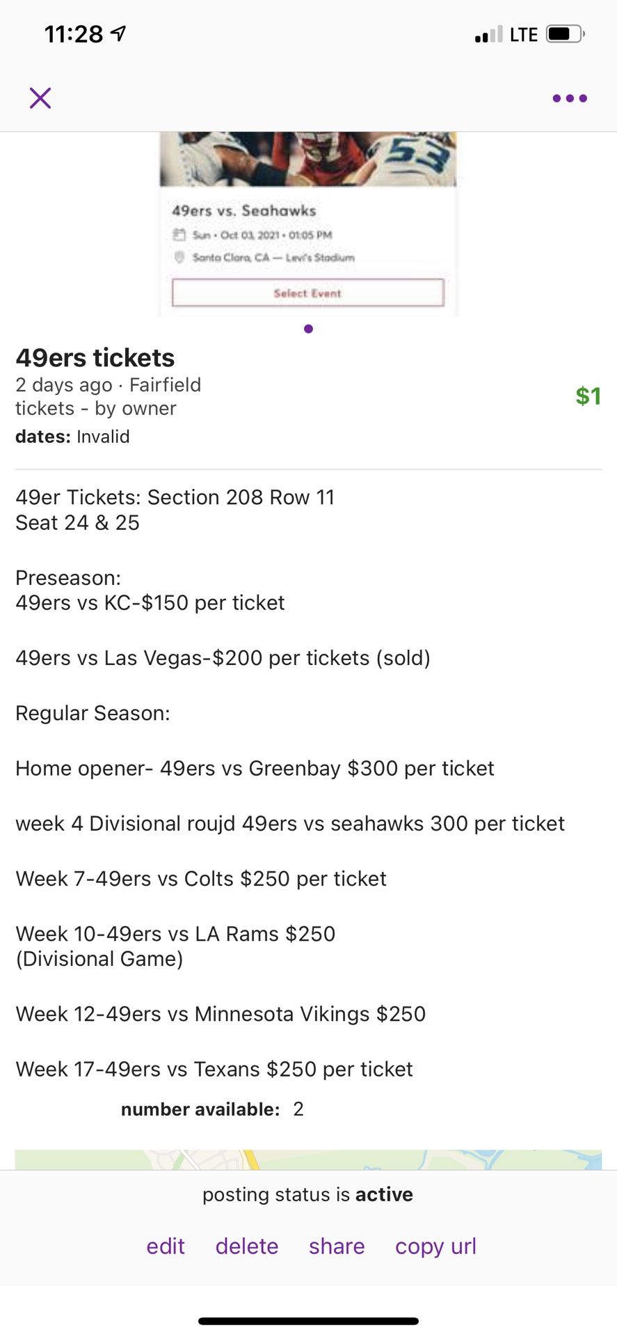 49ers Tickets
