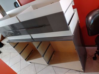 Slate gray dresser
