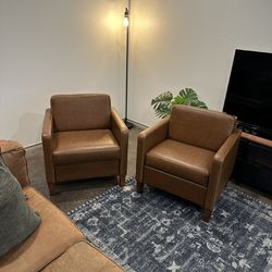 Mid-century Modern Brow Couches 