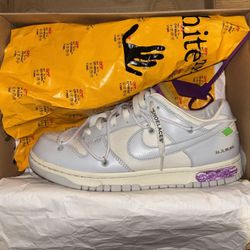 Off white Dunk lot 03/50