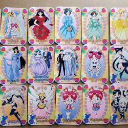 Sailor Moon Sailor Stars Cards Wedding