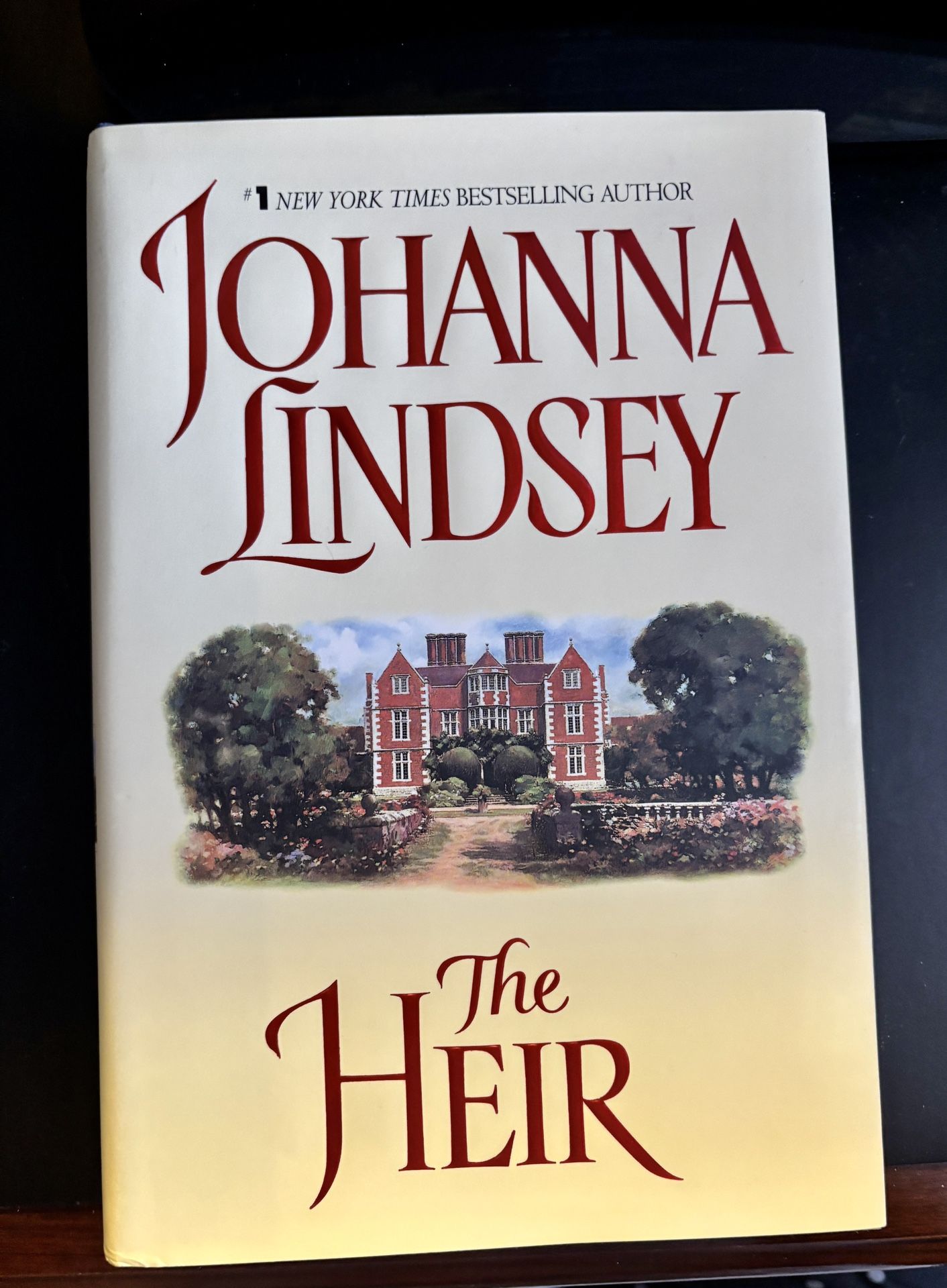 The Heir by Johanna Lindsey, Hardcover First Edition
