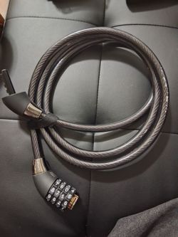 Kryptonite Cable Lock with 4-Digit Combination – Bike Security Lock