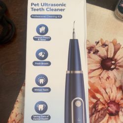 Pet Ultrasonic teeth Cleaner