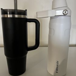 Stanley Bundles - Black Quencher H2.0 & White IceFlow AeroLight (Buy Separately Or Together) 